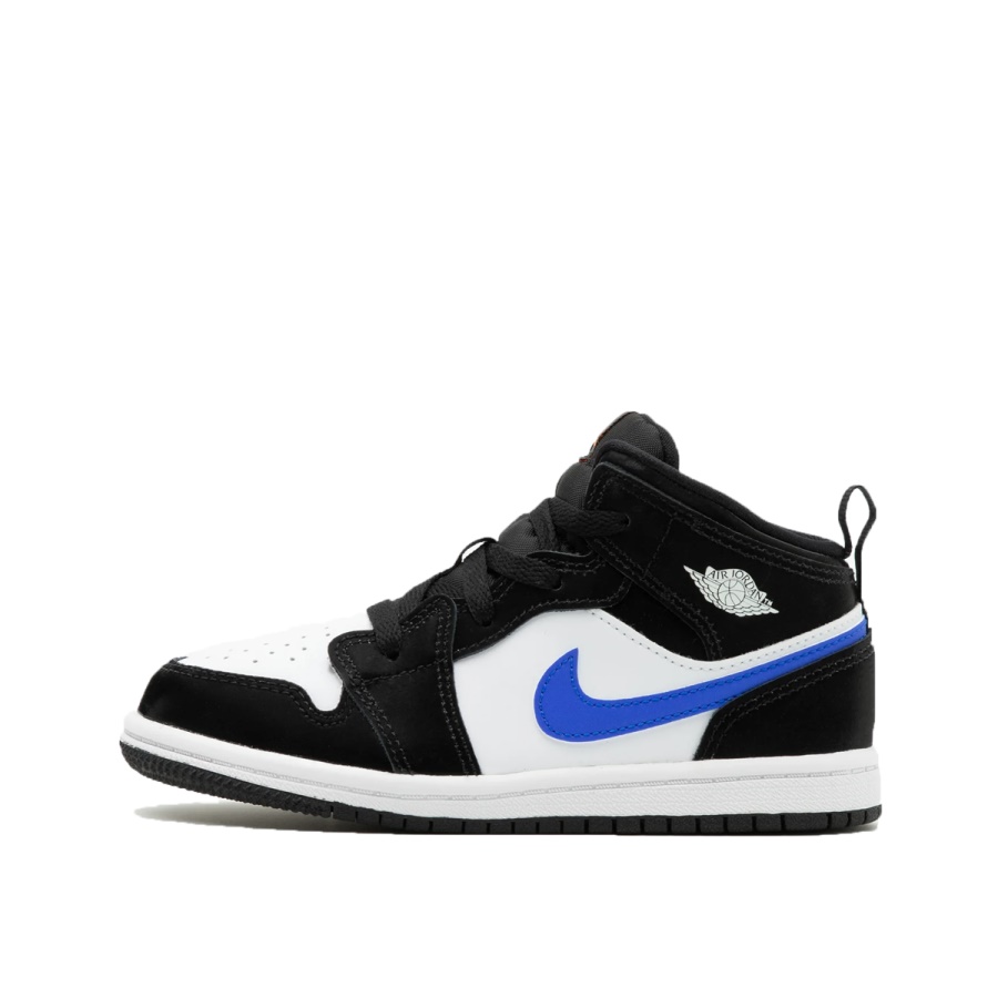 1 Mid Black Racer Blue White (ps) Klekt