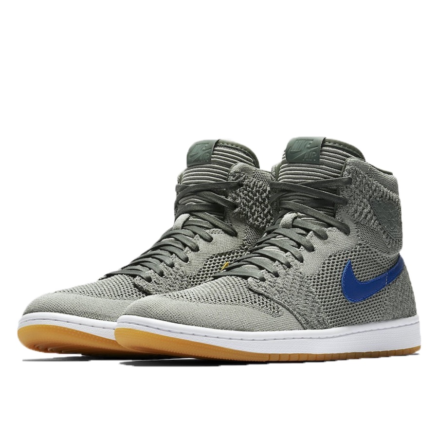 1 Klekt Retro High Flyknit Argilă Verde