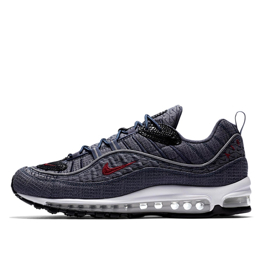 Air Max 98 Qs Thunder Blue Team Red Klekt