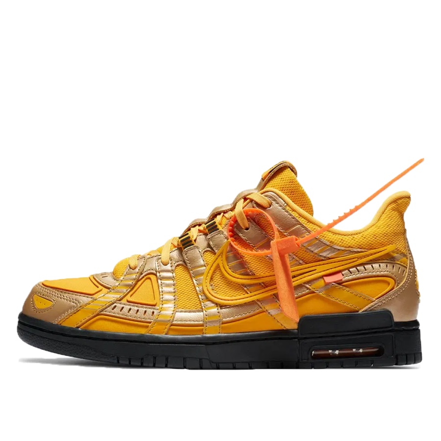 Air Cauciuc Dunk Off-white University Gold Klekt