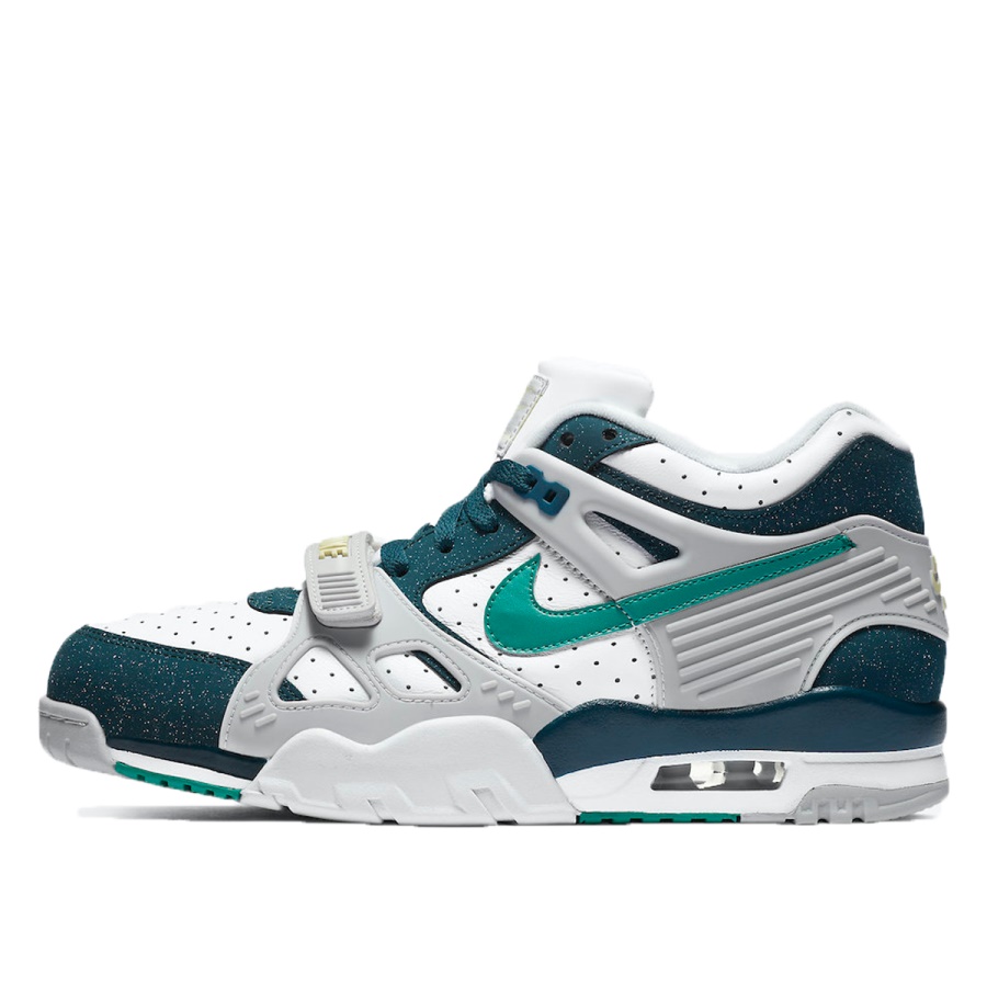 Air Trainer 3 Alb La Miezul Nopții Turcoaz Klekt