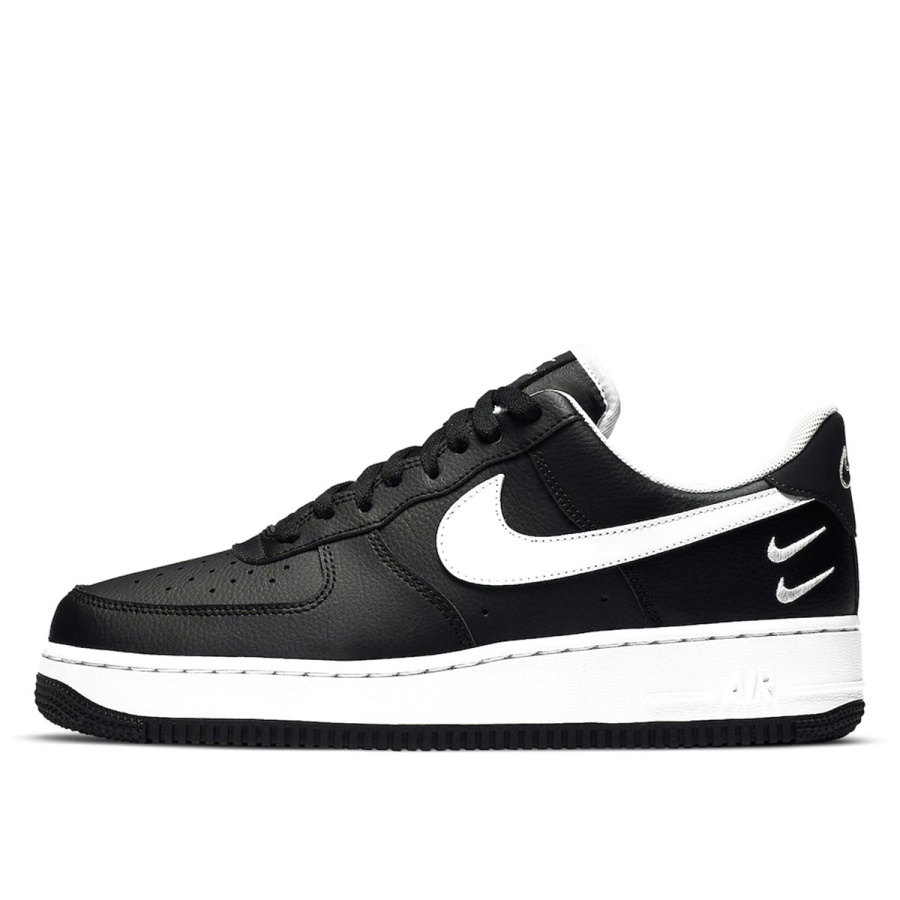 Klekt Air Force 1 Low Double Mini Swooshes Negru Alb