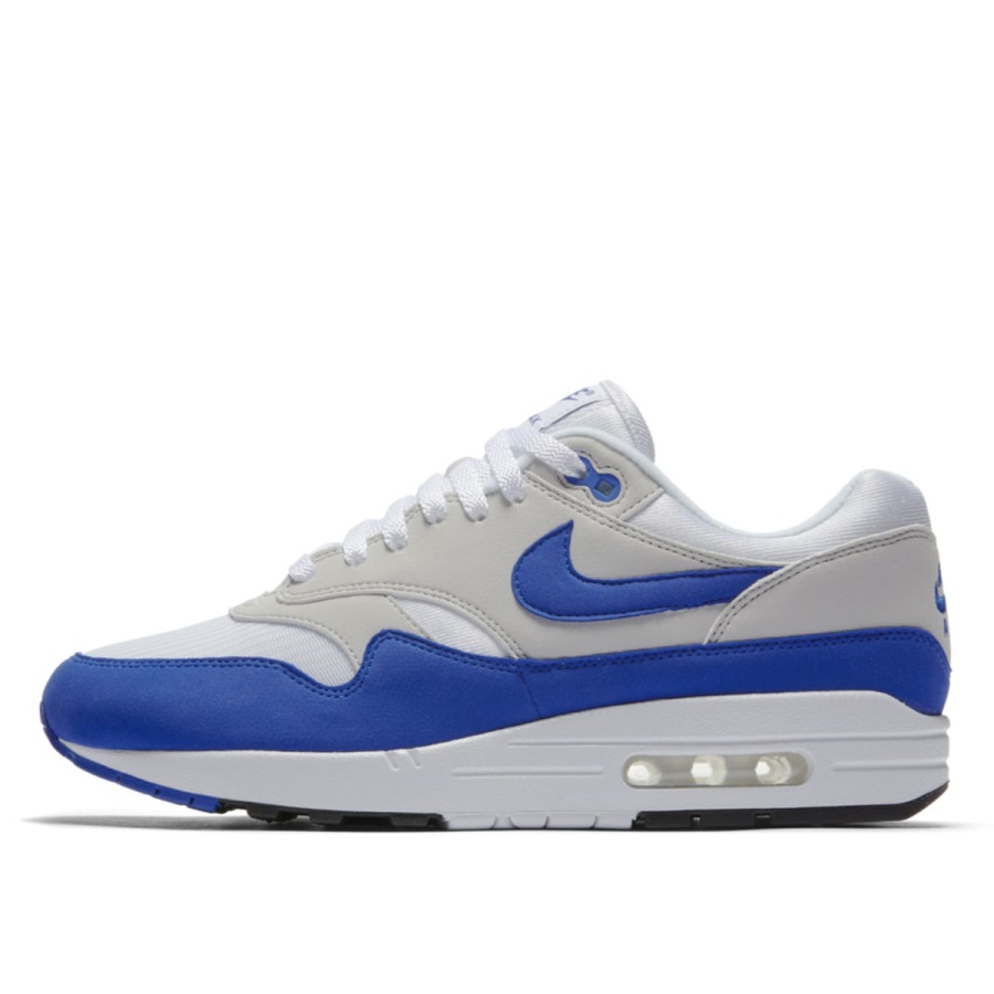 Air Max 1 Purtat și Albastru Aniversar (reprovizionare 2017)