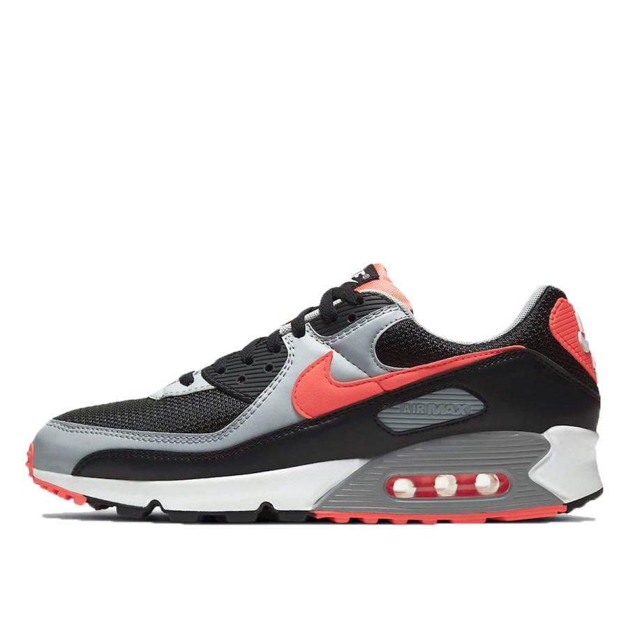 Klekt Air Max 90 Negru Radiant Red Wolf Grey