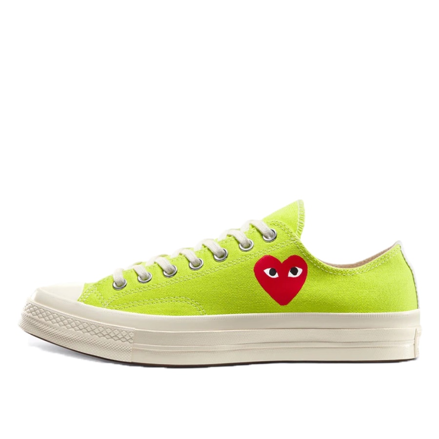 Klekt Chuck Taylor All-star Anii 70 Ox Comme Des Garcons Joacă Verde Strălucitor