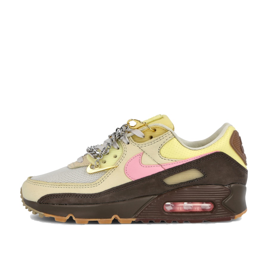 Klekt Wmns Air Max 90 Cuban Link Catifea Maro