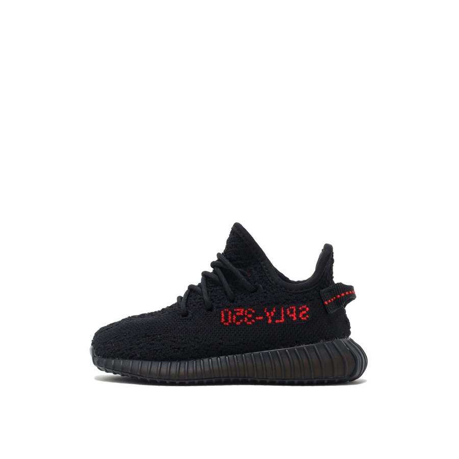 Klekt Yeezy Boost 350 V2 Copii Copii Negru Roșu Copil Crescut (i)