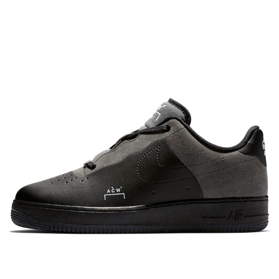 Klekt X A-cold-wall* Air Force Acw Af 1 Low Black Gri Deschis