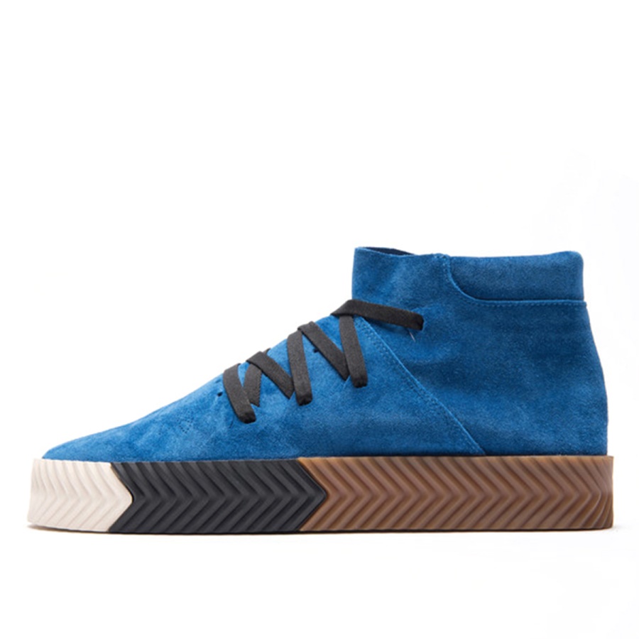Klekt X Alexander Wang Aw Skate Mid Blue