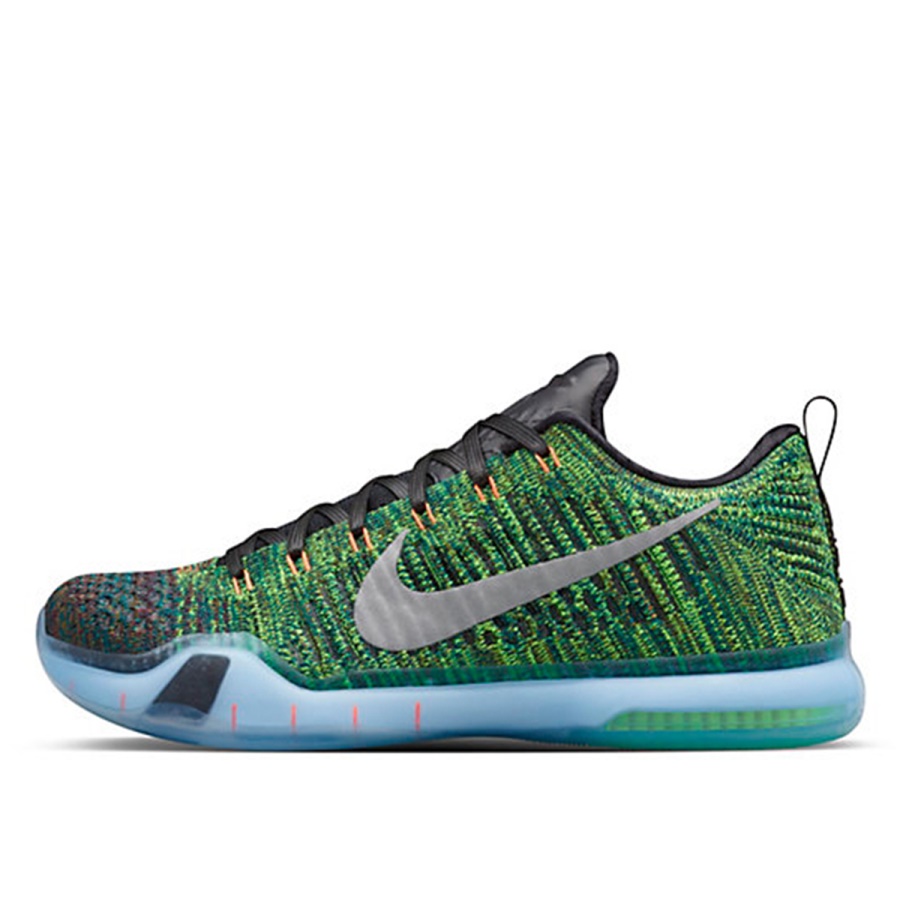 Kobe ​​10 Elite Low Htm Racecar (verde Multicolor) Klekt