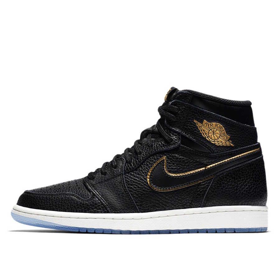 Nike Aj I 1 Retro High Black Gold City Of Flight Klekt