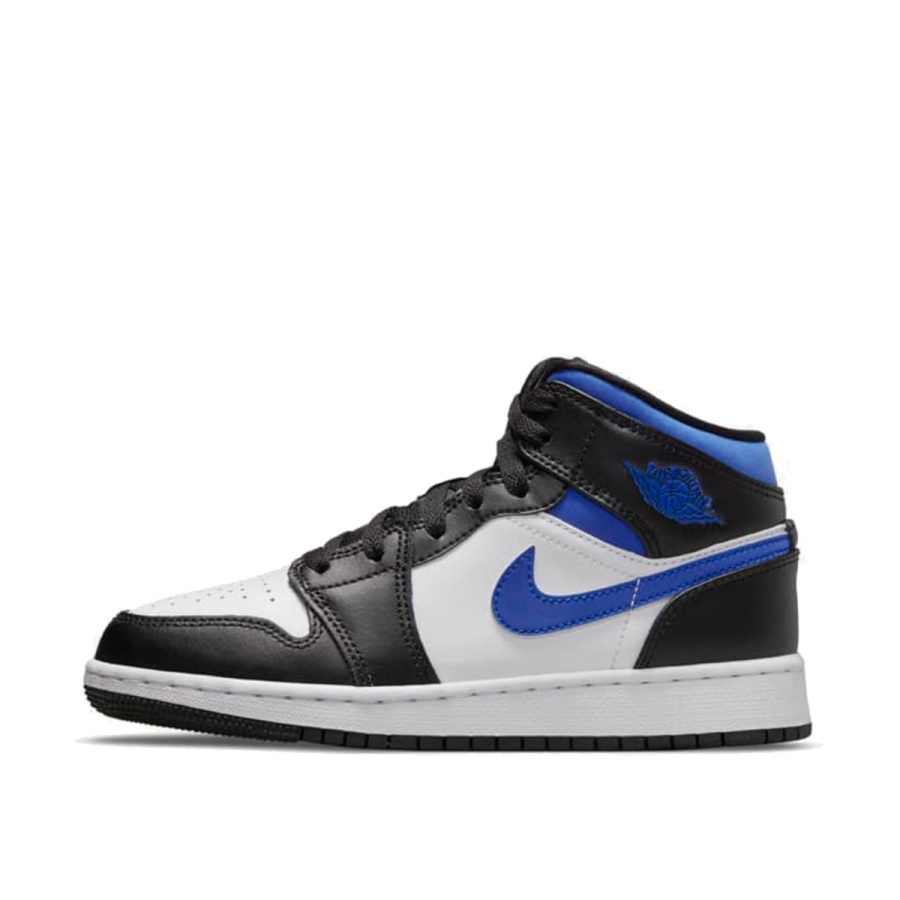1 Mid White Black Royal (gs) Klekt