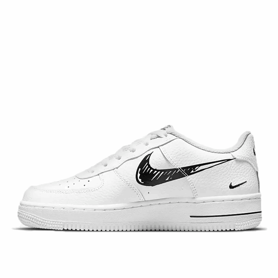 Air Force 1 Low Sketch Alb Negru Klekt