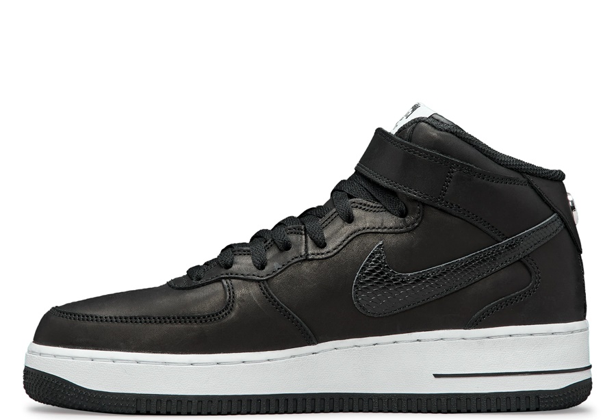 Klekt Air Force 1 X Stussy Mid Black