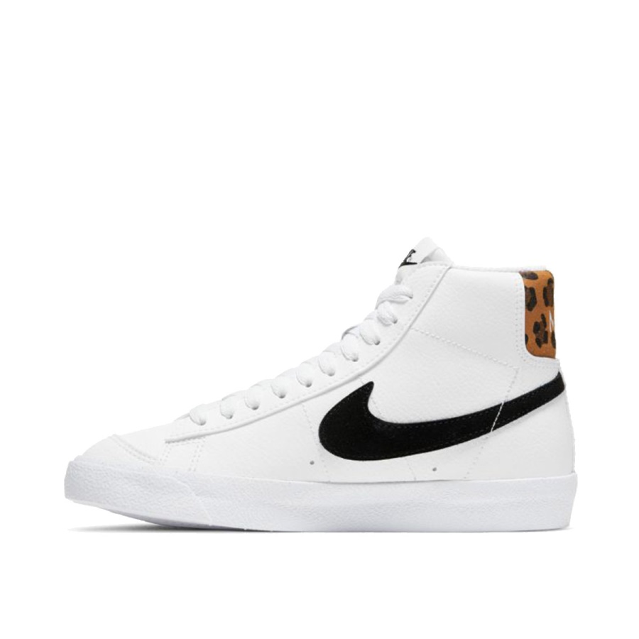 Blazer Klekt Mid 77 Imprimeu Leopard Alb (gs)