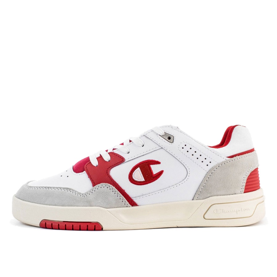 Klekt Champion M Z80 Low Alb Gri Rosu