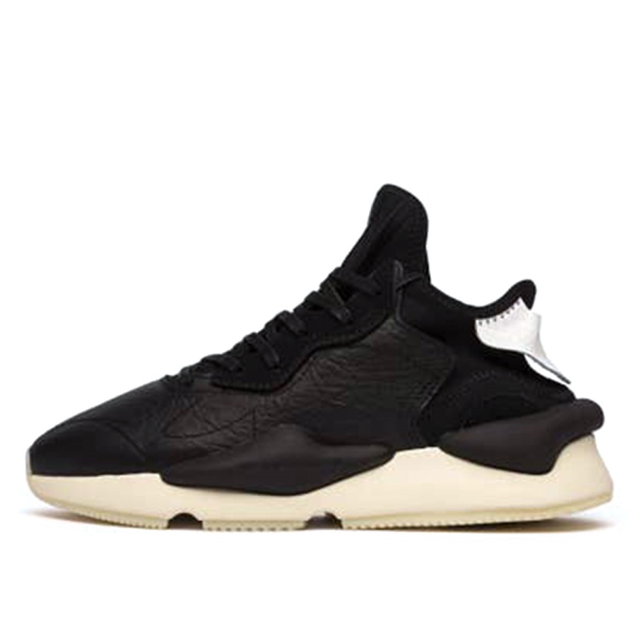 Klekt Y-3 Kaiwa Negru Miez Negru Alb
