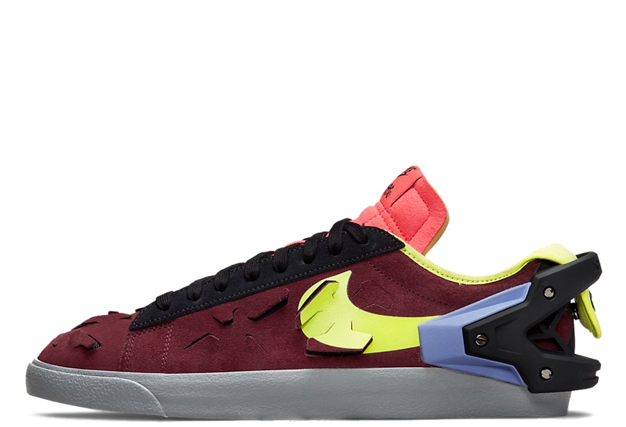 Klekt X Acronim Blazer Low Night Maroon