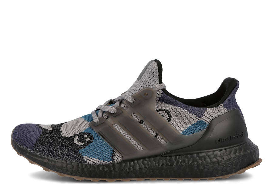 Klekt X Mark Gonzales Ultraboost ADN Gri Negru Bleumarin