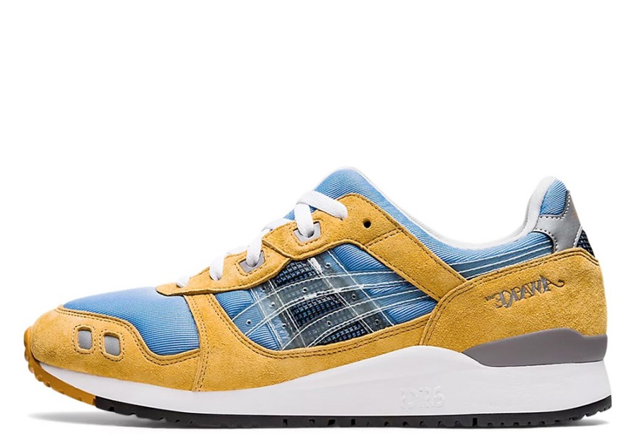 X Treziți-vă Nou Gel-lyte 3 și Trapa Galben Albastru