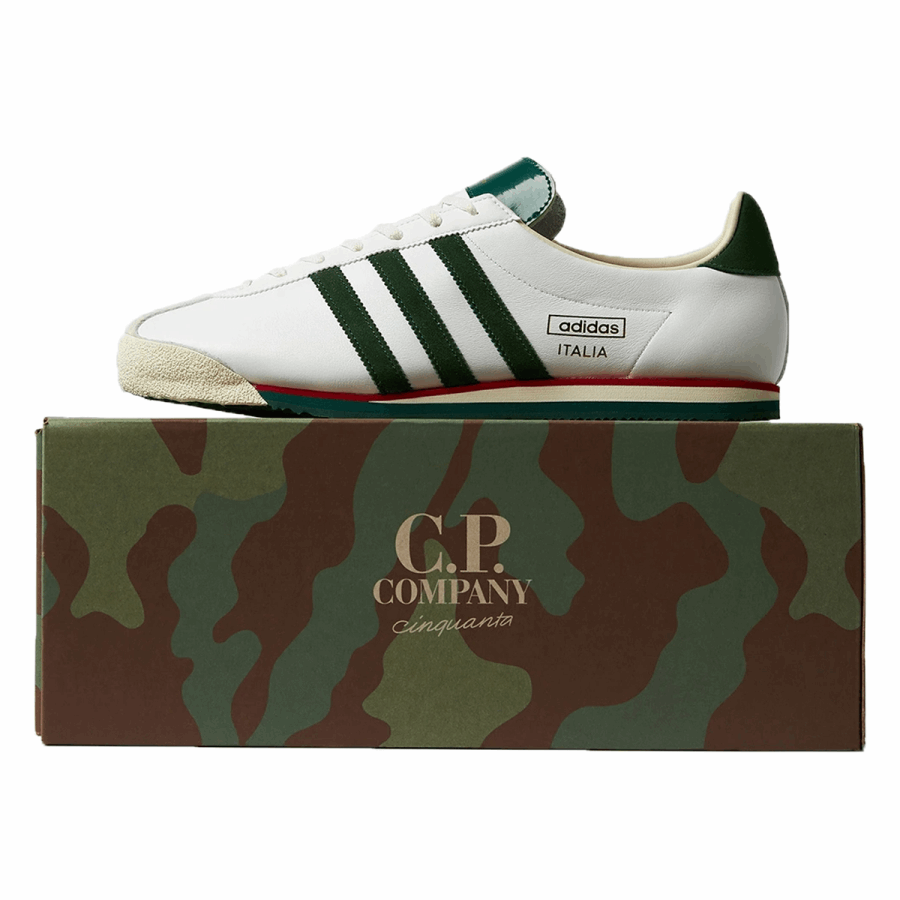 X C.p. Firma Italia Spezial Alb Verde Klekt