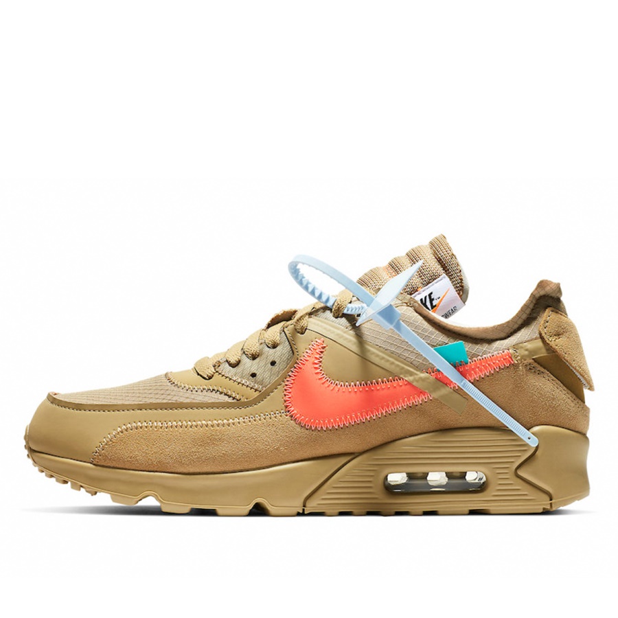 X Off White Air Max 90 Desert Ore Klekt